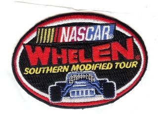 nascar whelen southern modified tour embroidered patch  3 