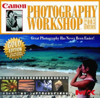 CANON PHOTOGRAPHY WORKSHOP Gold Edition Win/Mac 