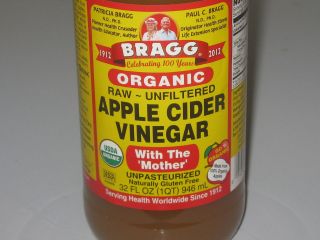 96oz Bragg Organic Apple Cider Vinegar (3 X 32oz) each RAW Unfiltered