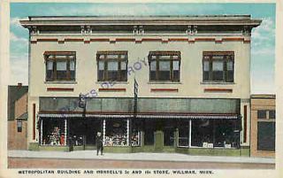 Willmar Minnesota MN 1915 Metropolitan Building & Morrells 5 & Dime 