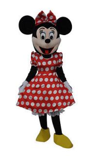 minnie mouse mascot costume adult size