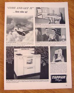 1943 automatic gas range by tappan ad 