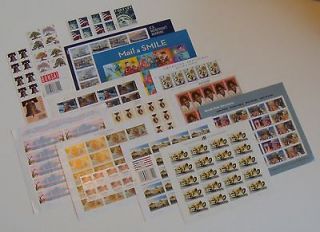 100 (5 Panes / Sheets x 20) Assorted of Mixed Designs FOREVER STAMPS 