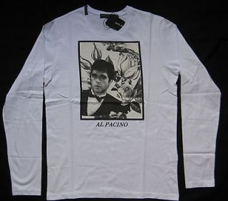 NEW WHITE D&G DOLCE&GAB ITALY AL PACINO MENS T SHIRT SIZE S 46 IT 
