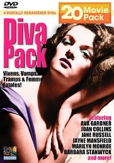 Diva   20 Movie Pack DVD, 2005, 6 Disc Set