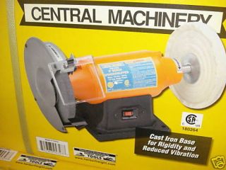 new 8 wheel buffing bench top buffer grinder 3 4