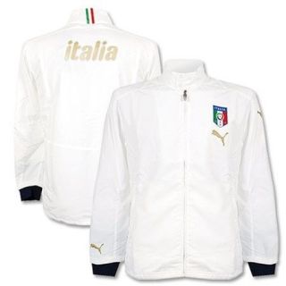 puma italy woven training jacket italia calcio x large time