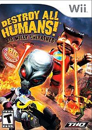 Destroy All Humans Big Willy Unleashed Wii, 2008