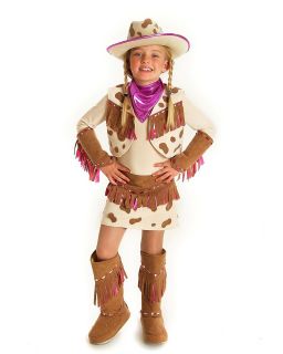  Cowgirl Cow Girl Child Costume Princess Paradise 3 3T 4 5 6 7 8 9 10