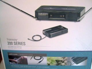 new audio technica vhf wireless guitar system atw 251g time