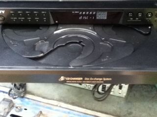Sony CDP CE375 CD Changer parts or service with low shipping