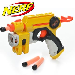 Nerf NITE FINDER EX 3 Blaster N STRIKE GUN 3 DARTS Light Beam 