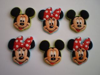 edible mickey and minnie mouse style cupcake cake
