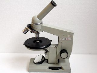   1983 USSR RUSSIAN BIOLOGICAL MICROSCOPE WORKER BIOLAM R 11 LOMO