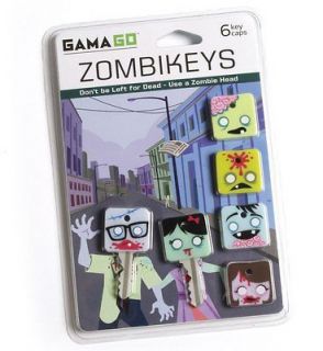 Gama Go Zombikeys Silicone Living Dead Zombie Key Caps / Covers 