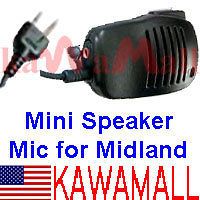   Handheld Shoulder Speaker Mic For Midland Walkie Talkie Radios