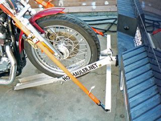 Motorcycle trailer carrier tow dolly hauler reciever hitch rack