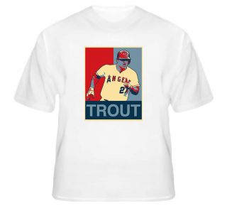 mike trout los angeles baseball t shirt more options size