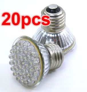 20x Warm White 38 Pcs LED Spot Track Light Bulb 110V AC E26 Base