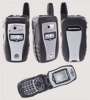   Motorola i580 Gray Nextel Military Spec Rugged Push to Talk Phone
