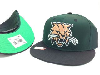 University of Ohio Bobcats Snapback Hat New Adjustable Cap Rare Green 