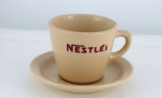 nestle s cup saucer by shenango china inca ware 3