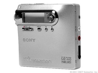 Sony Net MD MZ N10 Personal MiniDisc Pla