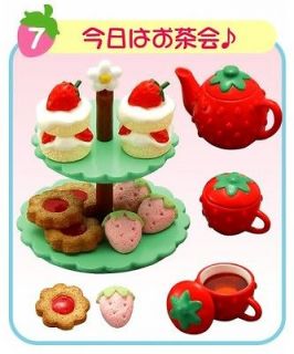   Merry Strawberry No. 7  Tea Party Stand 16 Barbie kitchen Food minis