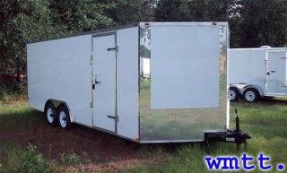   car trailer race car hauler cargo Freedom toyhauler 22 with vnose