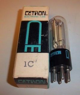 cetron photo electric cell tube type 1c unused 918 868