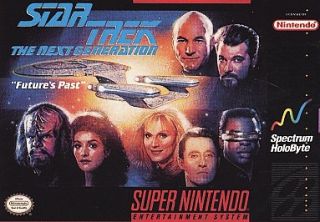 Star Trek The Next Generation    Futures Past Super Nintendo, 1993 