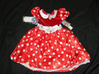   MiNNiE MoUsE~COSTUME+​EARS+RED BOW+WHITE GLOVES~NWT~Dis​ney Store
