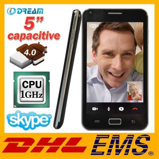   ANDROID 4.0 CAPACITIVE TOUCH DUAL SIM 3G MOBILE GPS CELL PHONE 8MP TV