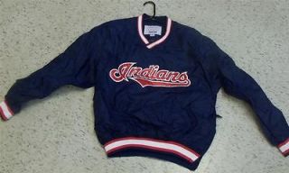Cleveland Indians Vintage jacket 90s Retro Pull over sz. MEDIUM made 