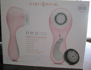 NEWEST* Clarisonic PRO Face & Body +5 Brushes,Univ Charger, FREE 
