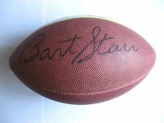 BART STARR Autographed / Signed PSA/DNA Authentic Wilson Football