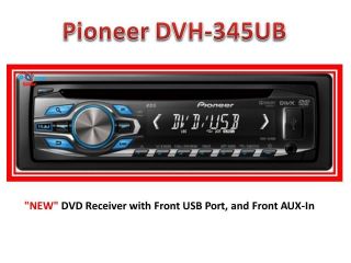 Pioneer DVH 345UB DIN Car stereo DVD player CD  USB ipod iphone