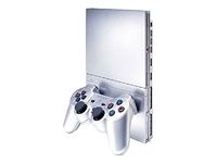 mint ps2 console sony playstation 2 slim satin silver games