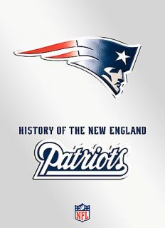 NFL History of the New England Patriots DVD, 2008, Double Amaray Case 