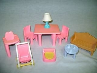 playskool doll house furinture baby lot stroller potty from canada 