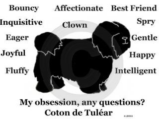coton de tulear dog obsession tshirt  14