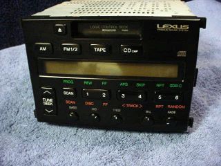RADIO AM/FM Tape CD DISC Pioneer 86120 24220 KEX M9161ZT LEXUS SC300 
