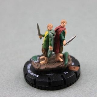   the Rings Heroclix Merry and Pippin #022 Chase NO CARD SUPER RARE FG40