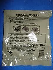   ) PETT WAG BAGS go anywhere portable toilet cleanwaste kits camp hunt