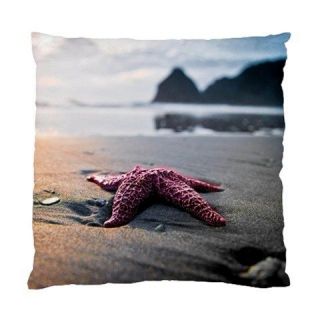 NEW CUSHION CASE PILLOW CASE   Beach and Starfish