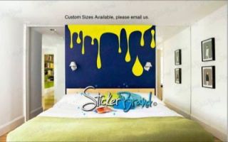 vinyl wall decal sticker paint dripping s more options vinyl