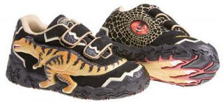 Kids Dinosaur Shoes with Lights 3D T Rex LT Child Size 12 Dinosoles 