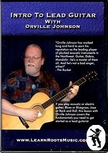 intro to lead guitar with orville johnson tuition dvd time