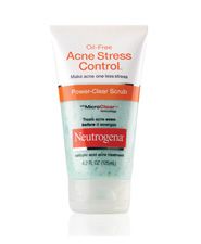 Neutrogena Oil Free Acne Stress Control Power Clear Scrub