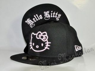 hello kitty old english pink new era 59fifty fitted cap hat